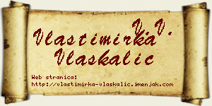Vlastimirka Vlaškalić vizit kartica